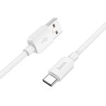 CAVO USB + TYPE-C HOCO X96 27W 3A BIANCO - BLISTER RETAIL