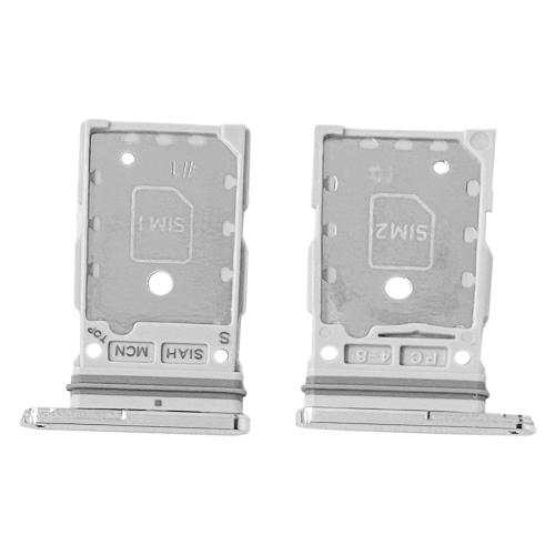 CARRELLO SIM S918B S23 ULTRA 5G SILVER (SIM 1 + SIM 2) GH98-48039G