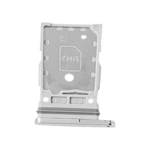CARRELLO SIM S918B S23 ULTRA 5G SILVER (SIM 1 + SIM 2) GH98-48039G