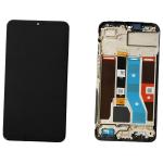 DISPLAY LCD FOR REALME C51 RMX3830 BLACK WITH FRAME