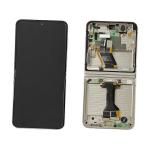 DISPLAY LCD PER SAMSUNG F731B Z FLIP 5 5G CREMA CON FRAME GH82-31827B GH82-31828B