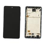 ECRAN LCD POUR SAMSUNG A725F A726B A72 BLEU AVEC CHASSIS (AMOLED)