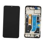 DISPLAY LCD PER OPPO A78 5G CPH2483 CPH2495 NERO CON FRAME 4130428 SERVICE PACK