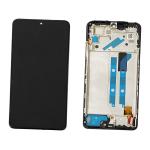 DISPLAY LCD PER XIAOMI REDMI NOTE 12 PRO 4G NERO CON CORNICE 5600010K6A00 SERVICE PACK