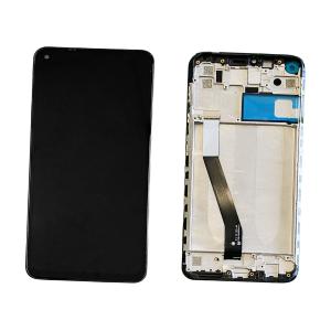 AGCUT Schermo LCD Per Redmi Note 9 Da 6,53 Pollici – Kit Di Riparazione Con Cornice Nero Per M2003J15SC/SG/SS