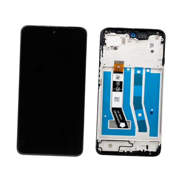 35189 - DISPLAY LCD PER MOTOROLA XT2343 MOTO G54 5G NERO CON FRAME 5D68C23304 - MOTOROLA - 5D68C23304