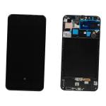 DISPLAY LCD PER SAMSUNG A507F NERO CON FRAME GH82-21261A