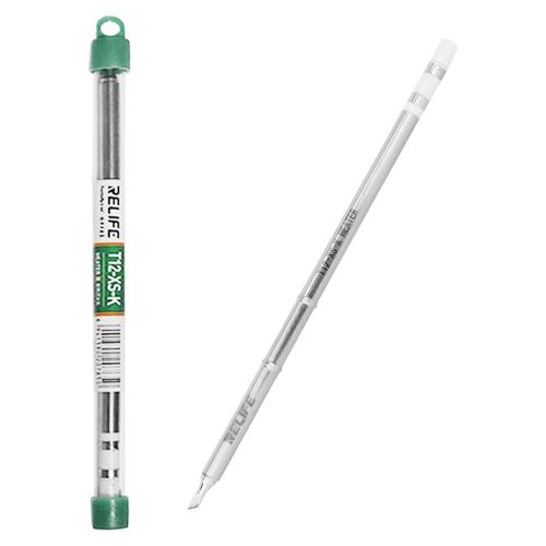 PUNTA PER STAZIONE SALDANTE RELIFE RL-T12-XS-K A COLTELLO 3mm