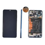 DISPLAY LCD PER HUAWEI P30 LITE BLU (NEW EDITION 2020) CON FRAME 02353FQE 48MP SERVICE PACK