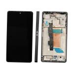 DISPLAY LCD PER XIAOMI POCO F5 5G NERO CON FRAME 560001M16T00 - SERVICE PACK