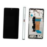 DISPLAY LCD PER XIAOMI POCO F5 5G BIANCO CON FRAME 560002M16T00 - SERVICE PACK