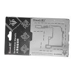 STENCIL PER REBALLING LAYER SCHEDA MADRE QIANLI QS242 PER SAMSUNG S23 ULTRA