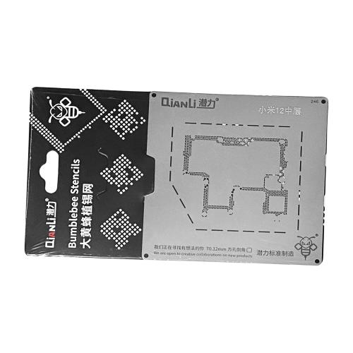 STENCIL PER REBALLING IC CHIP QIANLI QS246 PER XIAOMI 12