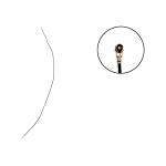 ANTENNA COASSIALE 17CM PER OPPO A54S CPH2273 NERO 