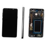 DISPLAY LCD PER SAMSUNG G965F S9 PLUS GRIGIO CON FRAME (SOFT OLED)