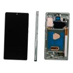 DISPLAY LCD FOR SAMSUNG N980F N981B NOTE 20  GREEN WITH FRAME (SOFT OLED)