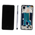 DISPLAY LCD FOR ONEPLUS NORD 2 GREY SIERRA WHIT FRAME (OLED)