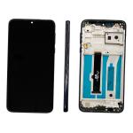 DISPLAY LCD PER MOTOROLA XT2016 MOTO ONE MACRO NERO CON FRAME