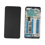 ECRAN LCD POUR MOTOROLA XT2087 MOTO G9 PLUS NOIR AVEC CHASSIS