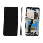 PANTALLA LCD PARA SAMSUNG G998B S21 ULTRA 5G SILVER CON MARCO (AMOLED) (O/S)