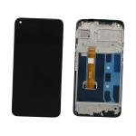 DISPLAY LCD FOR REALME 6 RMX2001 BLACK WITH FRAME