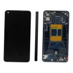 DISPLAY LCD PER OPPO RENO 6 5G NERO CON FRAME (AMOLED) (O/S)