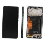 DISPLAY LCD FOR HUAWEI HONOR MAGIC6 LITE GREEN WITH FRAME + BATTERY 0235AHHQ 0235AHHV SERVICE PACK