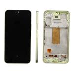DISPLAY LCD FOR SAMSUNG A546B A54 5G GREEN / LIME WITH FRAME (AMOLED) (O/S)