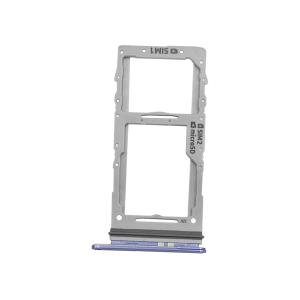CARRELLO SIM G985F G986B S20 PLUS VIOLA (2 SIM) GH98-45005K (BTS EDITION)