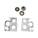 VETRO CAM POSTERIORE PER IPHONE 13  PRO MAX (KIT COMPLETO) GOLD