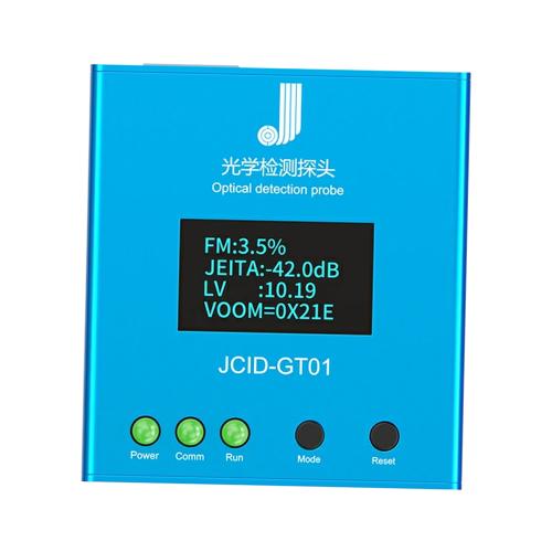 TESTER JCID GT01 SONDA DI RILEVAMENTO OTTICO DISPLAY