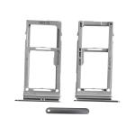 CARRELLO SIM G960F G965F GRIGIO (SIM 1 + MICRO SD)