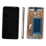 DISPLAY LCD PER SAMSUNG G960F S9 SUNRISE GOLD CON FRAME (SOFT OLED)