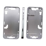 FRAME CENTRALE PER IPHONE 14  VIOLA CON TASTI & SLOT SIM