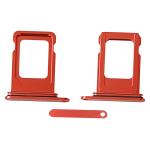 CARRELLO SIM PER IPHONE 12  ROSSO