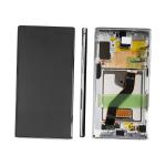 PANTALLA LCD PARA SAMSUNG N975F NOTE 10 PLUS BLANCO CON MARCO GH82-20900B GH82-20838B