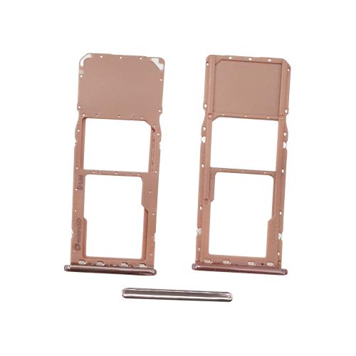 CARRELLO SIM A750F A7 2018 GOLD (SIM 1 + MICRO SD)