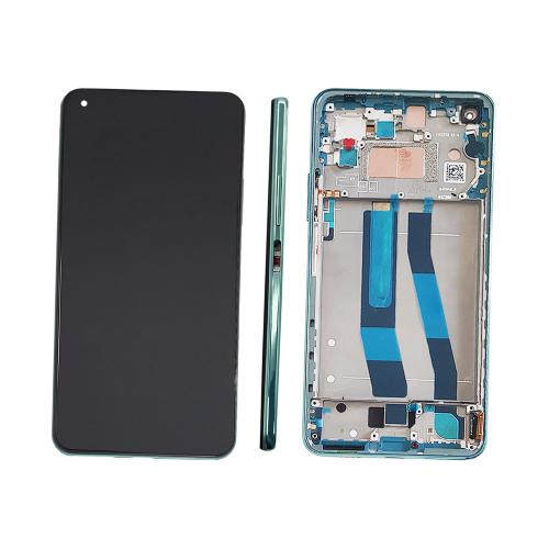 DISPLAY LCD FOR XIAOMI MI 11 LITE GREEN WITH FRAME 56000300K900 56000H00K900 