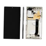 DISPLAY LCD PER SAMSUNG N985F N986B NOTE 20 ULTRA BIANCO CON FRAME GH82-31458C GH82-31461C GH82-31453C