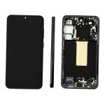 BILDSCHIRM LCD FUR SAMSUNG S916B S23 PLUS SCHWARZ / GRAPHITE BLACK MIT RAHMEN GH82-30476E GH82-30477E