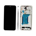 DISPLAY LCD PER XIAOMI 14 5G BIANCO CON FRAME 56000500N300 - SERVICE PACK