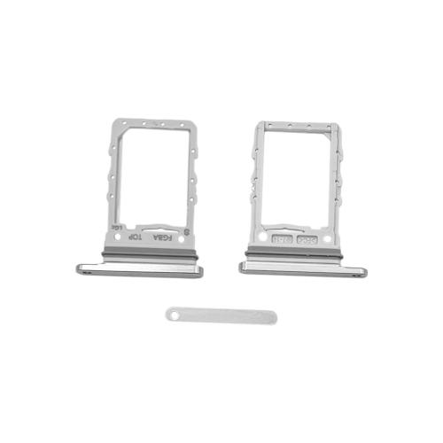 CARRELLO SIM F721B Z FLIP4 5G SILVER GH98-47715F
