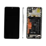 DISPLAY LCD PER HUAWEI NOVA 9 SE BIANCO CON FRAME 02354UWA SERVICE PACK
