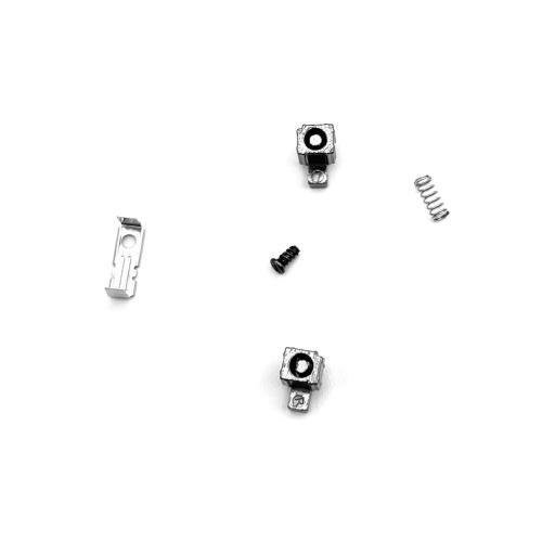KIT RIPARAZIONE SERRATURA IN METALLO PER JOYSTIC JOY-CON NINTENDO SWITCH HAC-001 NERO