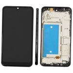 DISPLAY LCD PER LG LM-X520 LM-X525 K50 Q60 NERO CON FRAME