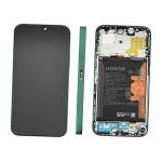 DISPLAY LCD PER HONOR X8B X8boost VERDE CON FRAME + BATTERIA 0235AHGF 0235ALPT - SERVICE PACK