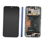 DISPLAY LCD PER HUAWEI NOVA 12S BLU CON FRAME + BATTERIA 02356BMY