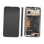 DISPLAY LCD PER HUAWEI NOVA 12S NERO CON FRAME + BATTERIA 02356BMX