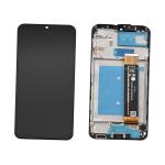DISPLAY LCD PER SAMSUNG A236B A23 5G NERO CON FRAME - OEM SERVICE PACK (FLAT SM-A236U/B A23 5G R0.0 BOE B6)