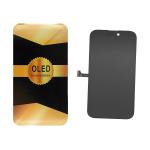 BILDSCHIRM LCD FUR IPHONE 15 PRO SCHWARZ (SOFT OLED JK IC Austauschbar)